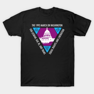 Vintage Retro Washington March Gay T-Shirt